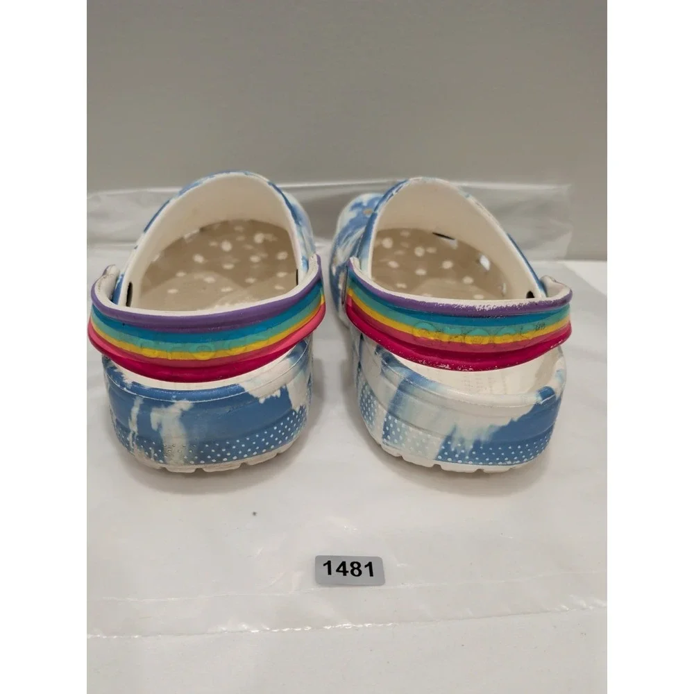 Crocs Kids Simpsons Cayman Graphic Boys Girls Summer Slip On Sandals Clogs Sz 1